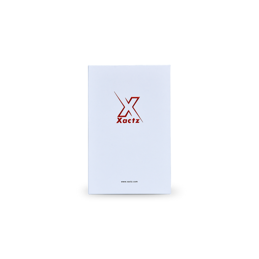 White Light Green Embossed Red Gold Foil Book-Shaped Luxury Gift Box with Anti-Scratch Matte Lamination and Rectangular Inner Tray